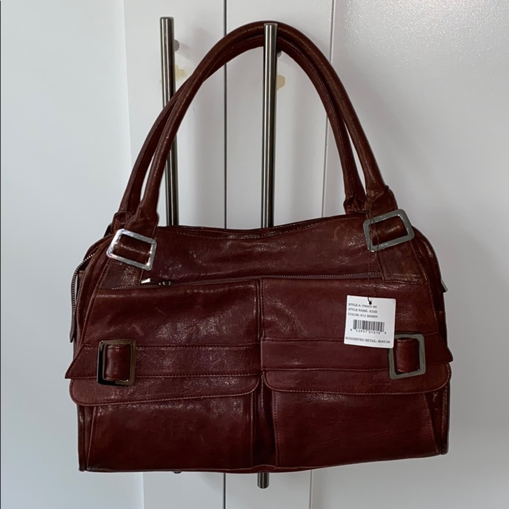 REAL vintage Kooba bag. Berry color NWT & dust bag